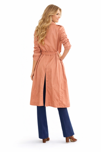 Jessica High Waist Flared Trousers in Navy