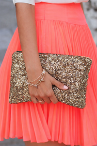 Sparkle Sequined Party Mini Clutch