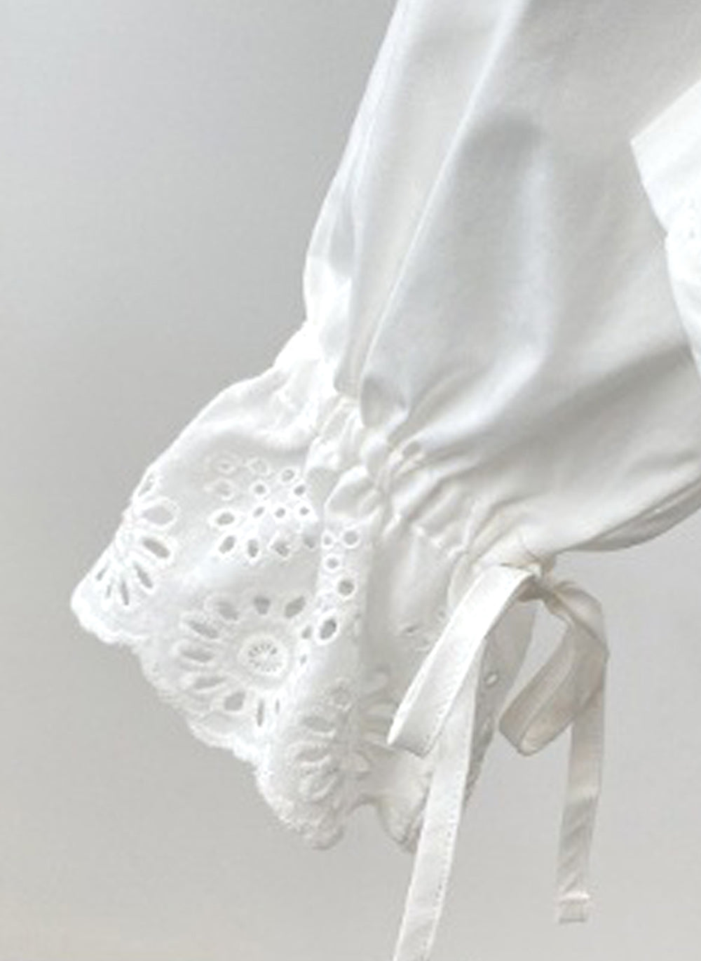 100% Crisp Cotton Front Bib Shirt with High-Neck and Tie Eyelet Cuffs