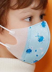 4-layer Melt-blown Fabric Kids Cartoon Disposable Face Mask