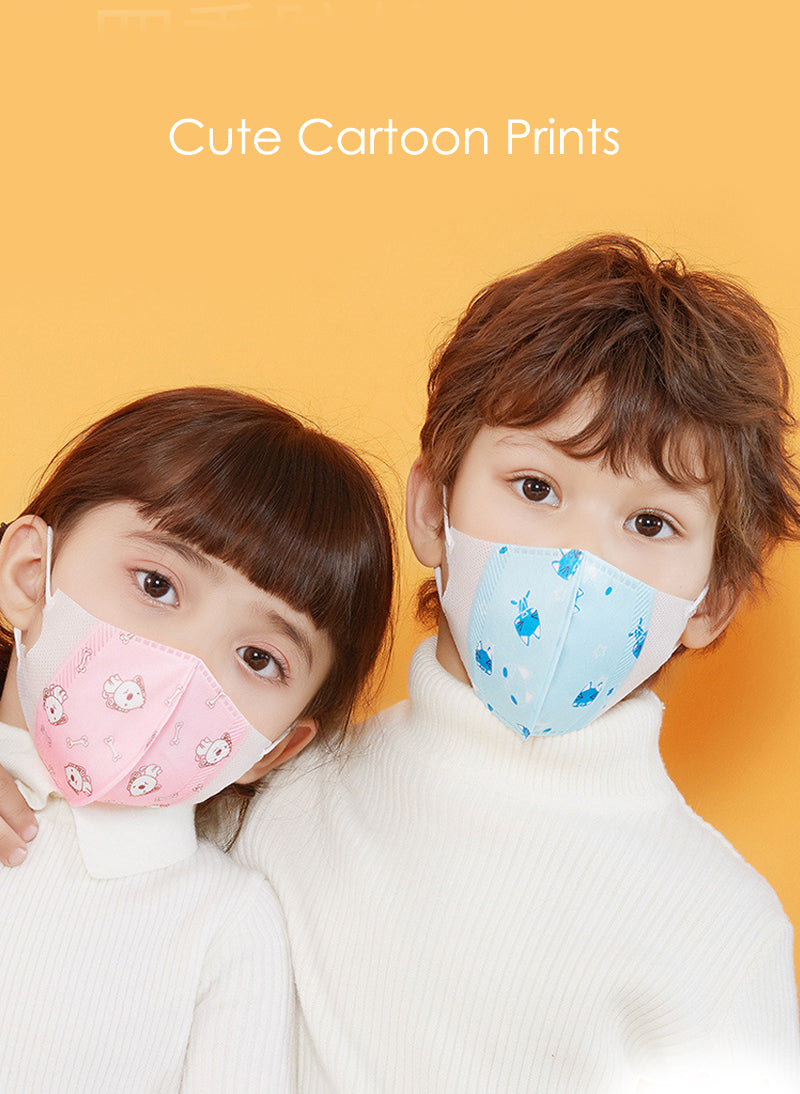 4-layer Melt-blown Fabric Kids Cartoon Disposable Face Mask