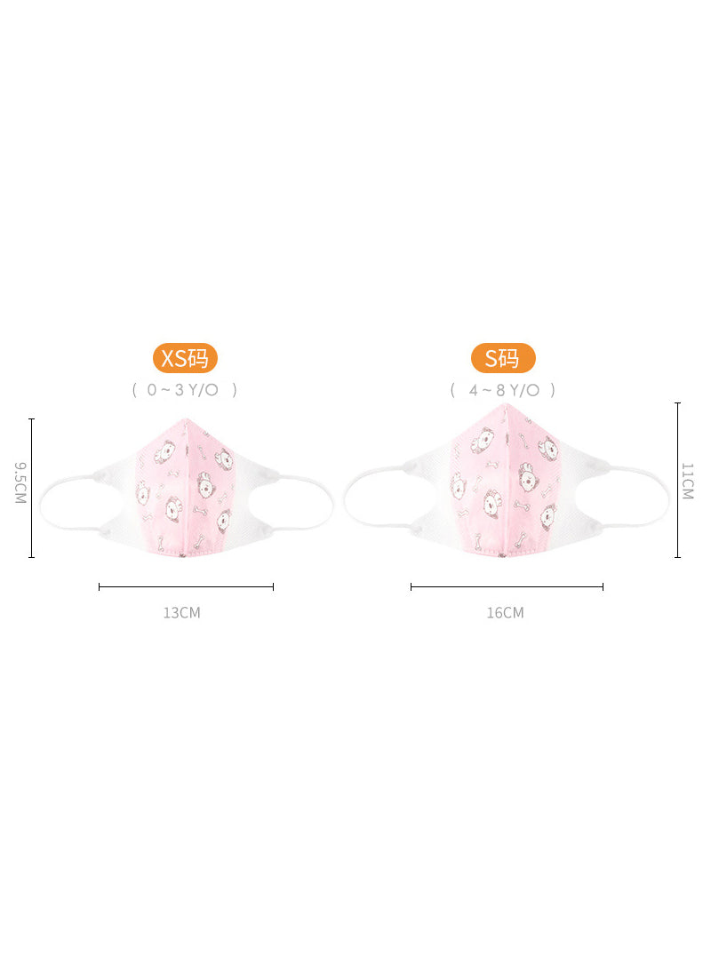 4-layer Melt-blown Fabric Kids Cartoon Disposable Face Mask