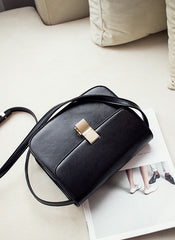 Chiara Buckle Square Mini Shoulder Bag