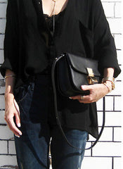 Chiara Buckle Square Mini Shoulder Bag