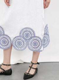 Rockstud T-Strap Caged Pointed Toe Ballet Flats Shoes