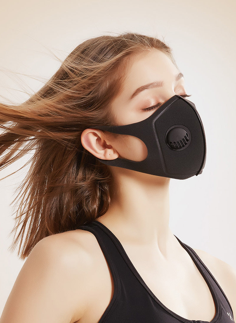 Reusable PM2.5 Polyurethane Face Mask with Valve