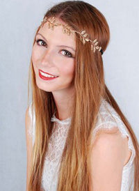 Victoria Beckham Inspired Boho Style 5 Leaves Headband