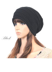 Meghan Markle Style Oversized Cable Knit Beanie