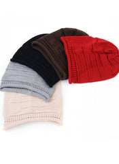 Meghan Markle Style Oversized Cable Knit Beanie