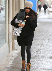Meghan Markle Style Oversized Cable Knit Beanie