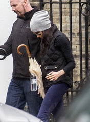 Meghan Markle Style Oversized Cable Knit Beanie