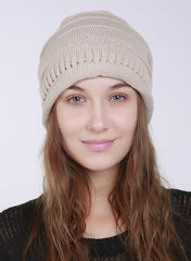 Meghan Markle Style Oversized Cable Knit Beanie
