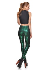 Metallic Mermaid Leggings