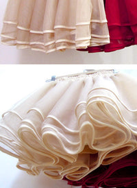 Tiered Ballerina Tutu Skater Skirt in Black