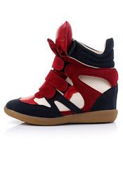 Miranda Style Suede High-top Sneakers