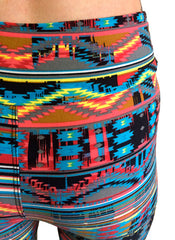 3/4 Tribal Print Yoga Leggings