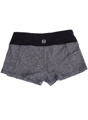 Tight Fitness Bomb Shorts with Contrast Waistband & Pouch