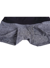 Tight Fitness Bomb Shorts with Contrast Waistband & Pouch