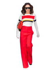 Victoria Colorblock Knitted Jumper & Wide Leg Pants Co-ords