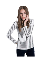 Kate Classic Sailor Striped Cotton T-shirt