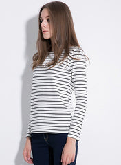 Kate Classic Sailor Striped Cotton T-shirt