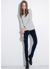 Kate Classic Sailor Striped Cotton T-shirt