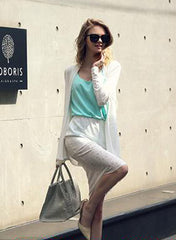 Pastel Color Chiffon Loose Fit Vest Top