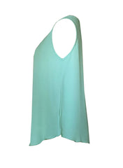 Pastel Color Chiffon Loose Fit Vest Top