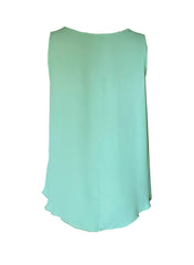 Pastel Color Chiffon Loose Fit Vest Top