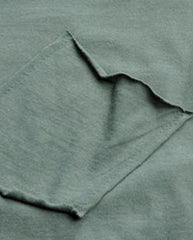 V-neck Short Sleeve Basic Cotton Jersey T-shirt